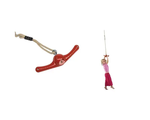 Kbt - Franghie cu manere Ventolino 2,55 m, Rosu