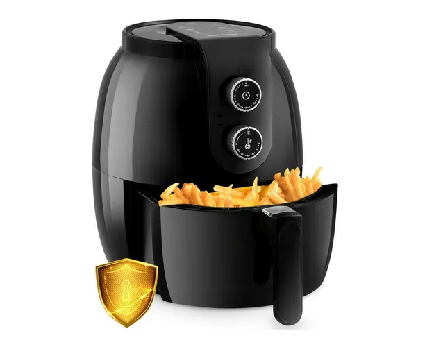 Friteuza cu aer cald, fara ulei, Berdsen, BD-650, consum redus 1300 W