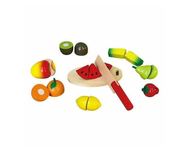 Fructe de feliat din lemn cu velcro