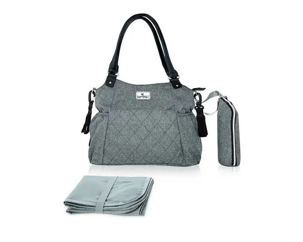 Lorelli - Geanta pentru mamici Kristin Compartimentata, Gri