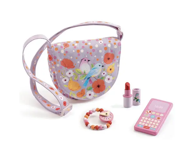 Djeco - Geanta cu accesorii , Birdie