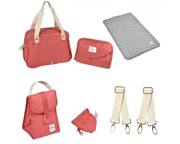 Geanta de infasat Beaba Geneva II Terracota