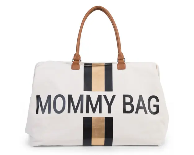Geanta de infasat Childhome Mommy Bag Ivoire