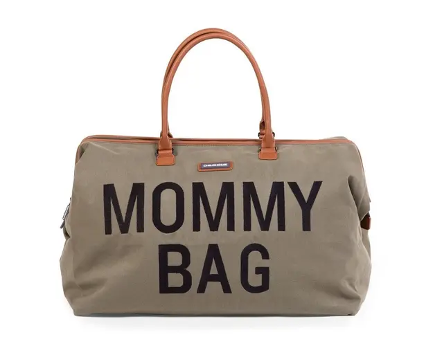 Geanta de infasat Childhome Mommy Bag Kaki