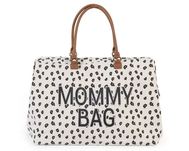 Geanta de infasat Childhome Mommy Bag Leopard