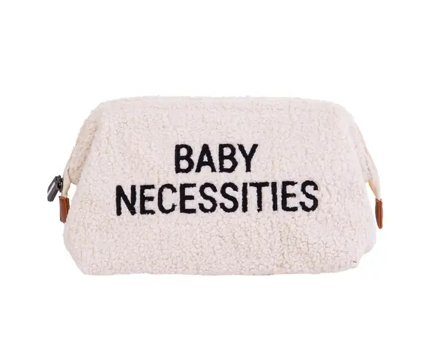 Geanta de toaleta Childhome Baby Necessities Teddy Alb