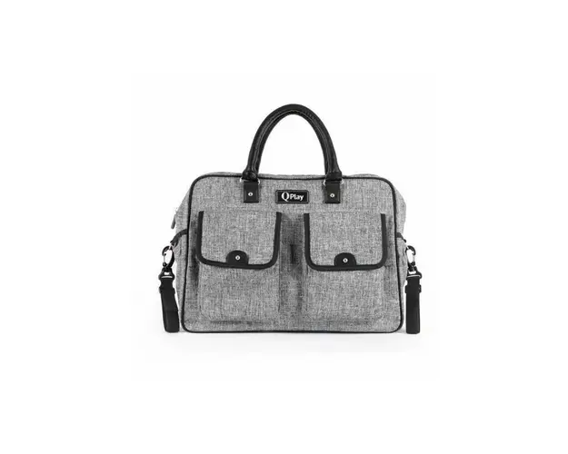 Geanta mamici Qplay Sylvie Gri