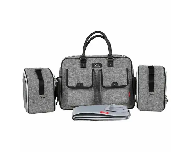 Qplay - Geanta multifunctionala pentru mamici Sylvie+