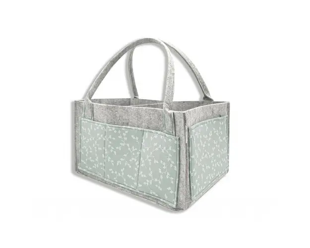 Geanta organizator scutece si accesorii copii/bebelusi BabyJem (Culoare: Gri)