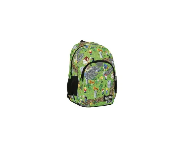 Ghiozdan BackUp, 26x34x14 cm, Poliester, Multicolor, PLB5T61