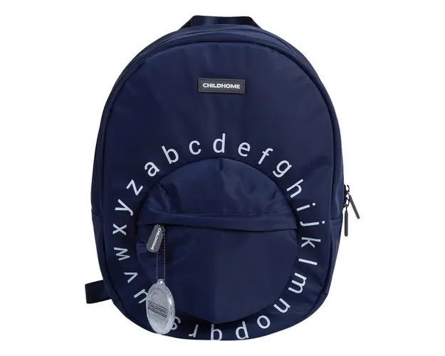 Ghiozdan Childhome ABC 29x12x38 cm Bleumarin