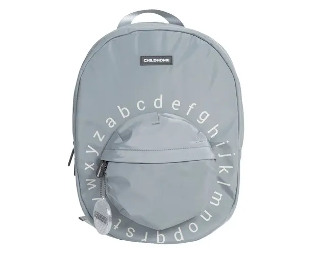 Ghiozdan Childhome ABC 29x12x38 cm Gri