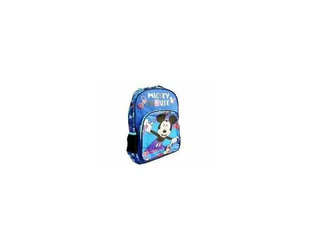 Ghiozdan ergonomic scolar, baieti clasele 0-I, Mickey Mouse, albastru-multicolor, Pigna, MKRS1942-1