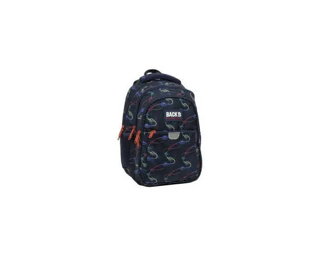 Ghiozdan pentru copii, Backup, Impermeabil, 3 compartimente, Gamer, PLB5P44, 39x27x20 cm