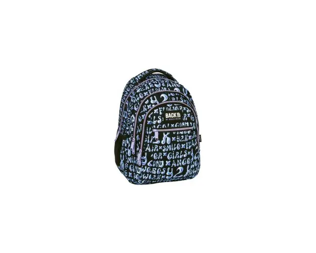 Ghiozdan pentru fetite, Backup, Impermeabil, Holo Girls, cu 3 compartimente, PLB6O08, 42x30x20cm