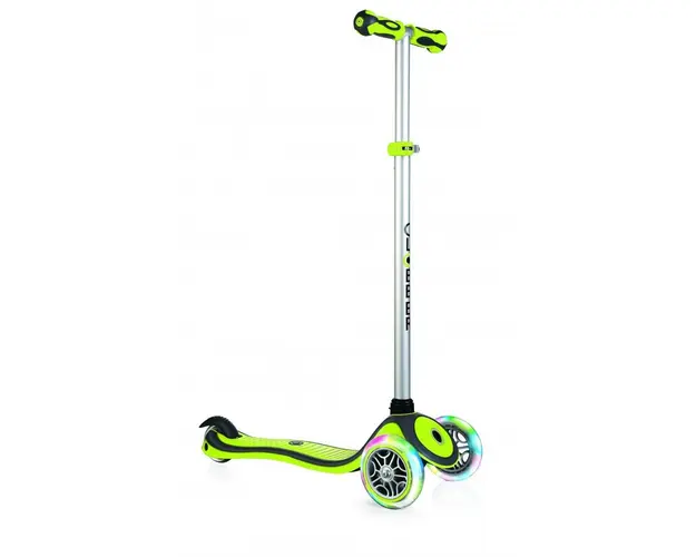 Trotineta Globber Plus My Free Up lights verde