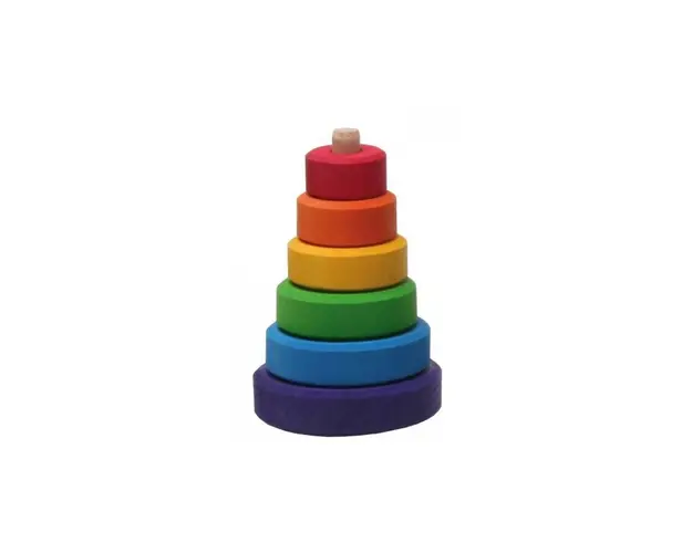 Turnulet colorat, 6 piese