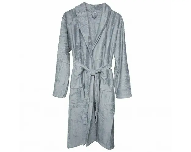 Halat de Baie Frotir din Bambus pentru Adulti M Moon Blue