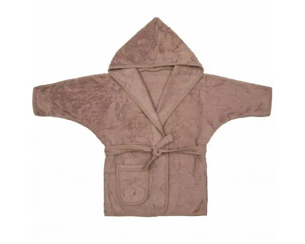 Halat de Baie Frotir din Bambus pentru Copii 2-4 ani Mellow Mauve