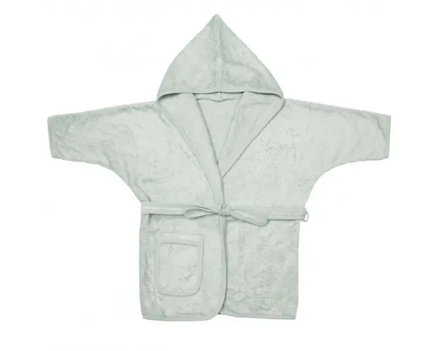 Halat de Baie Frotir din Bambus pentru Copii 2-4 ani Sea Blue