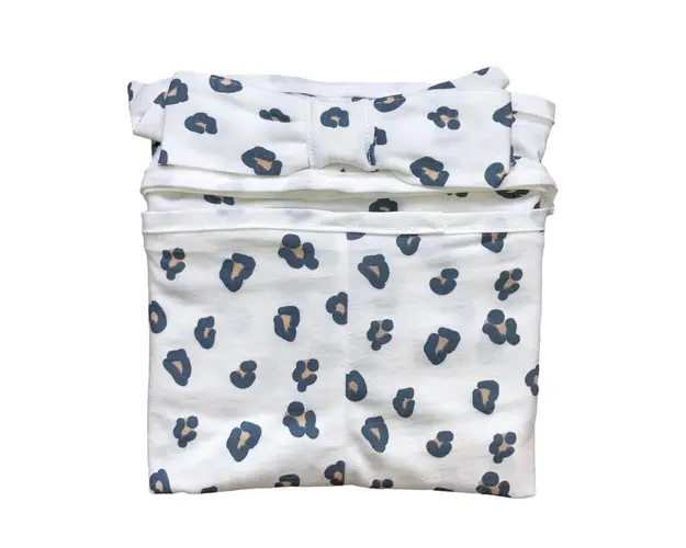 Husa Cos bebe Childhome Moise, Jerse Leopard