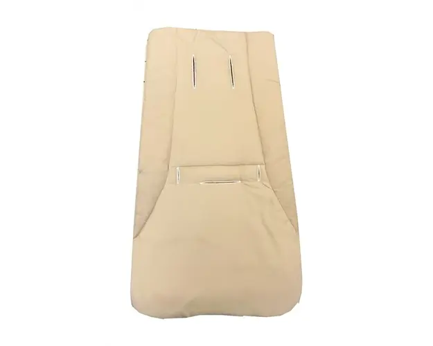 Husa de bumbac pentru carucior - Bej