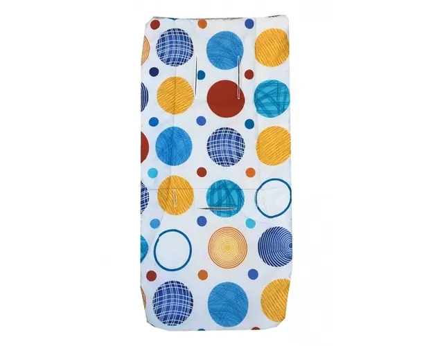 Husa de bumbac pentru carucior - Buline colorate