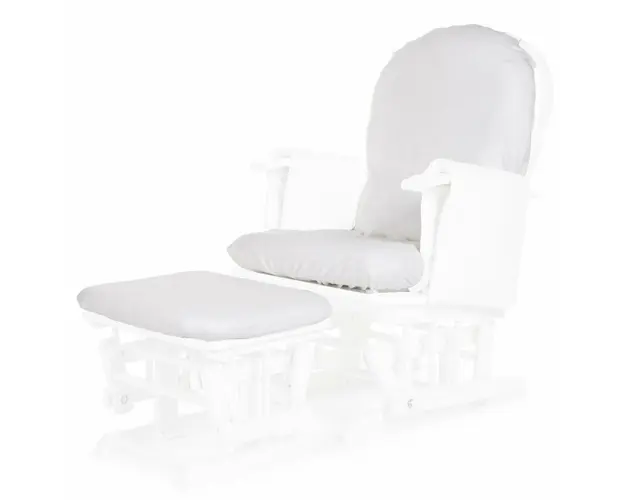Husa Fotoliu balansoar pentru alaptat Childhome Alb