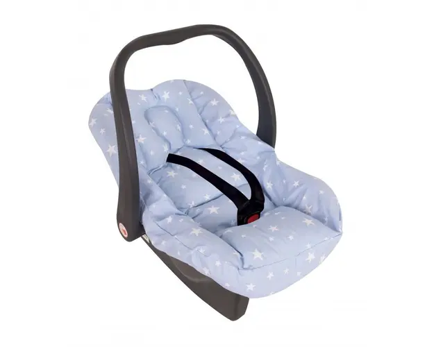 Sevi Baby - Husa protectie scoica auto cu reductor, Blue Stars