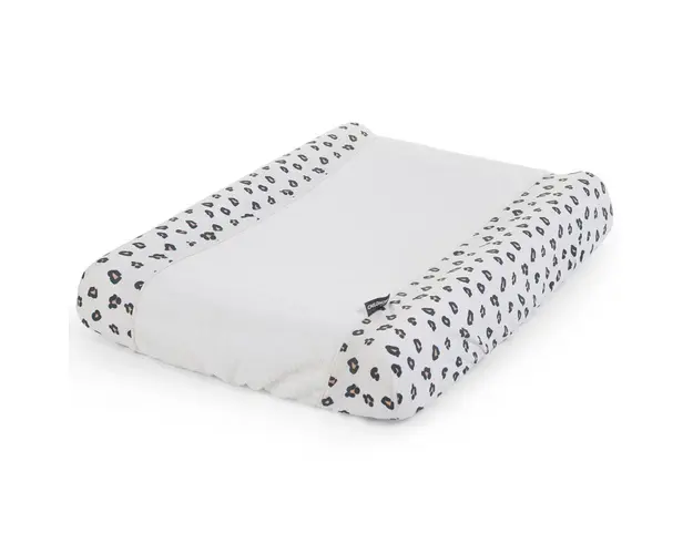 Husa saltea de infasat Childhome Jerse/Frotir, Leopard