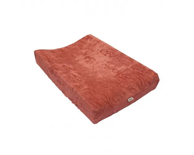 Husa textila bambus pentru salteluta schimbat scutece Apricot Blush