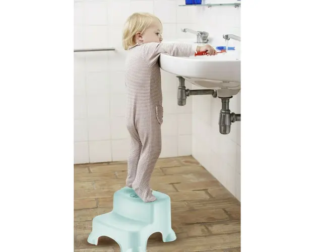 Inaltator cu doua trepte Step Stool BabyJem (Culoare: Roz)