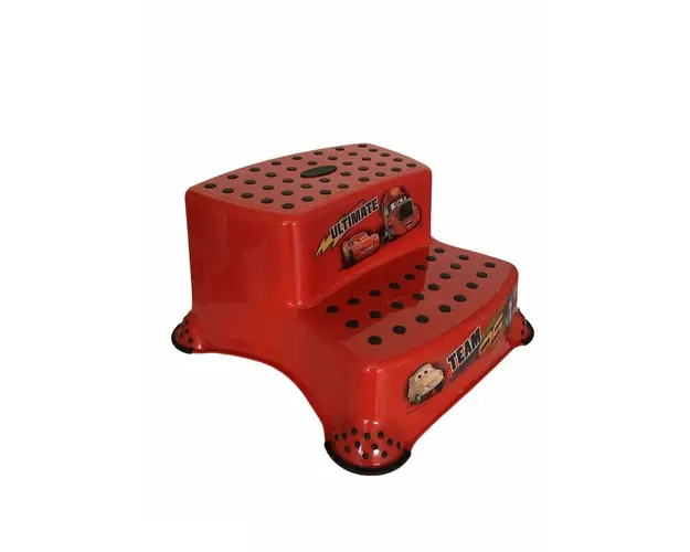 Lorelli - Inaltator de baie Dublu , Disney Cars , Antiderapant, Rosu