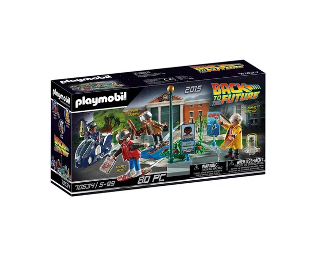 Playmobil - Inapoi In Viitor - Cursa Pe Hoverboard