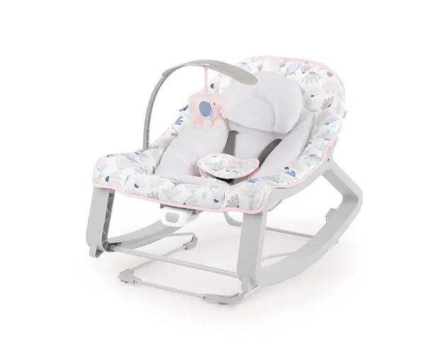 Leagan, Ingenuity, Cozy, Cu balansoar, 3 in 1, 6 viteze, Cu melodii, Cu vibratii, Centura in 5 puncte, Pink