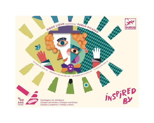 Djeco - Inspired by Picasso, colaj