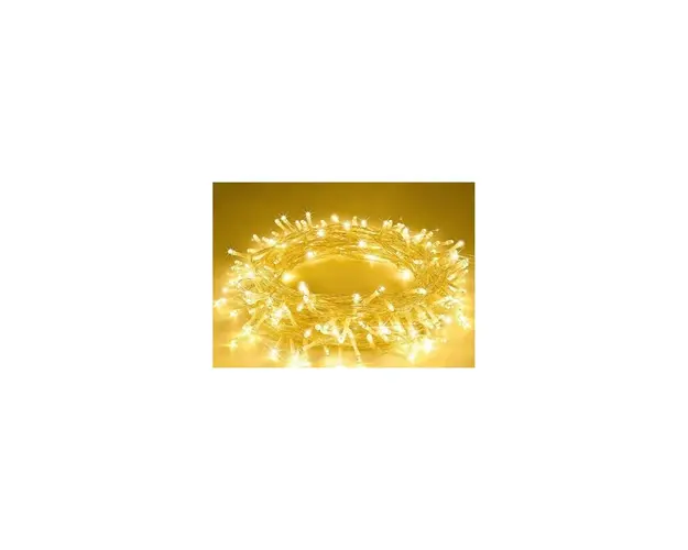 Instalatie de Craciun liniara, alb cald, 10 m, 30 becuri mari, 9811WW