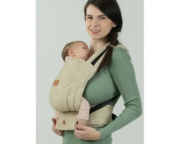 Marsupiu bebe, Isara, Quick Full Buckle Au Naturel