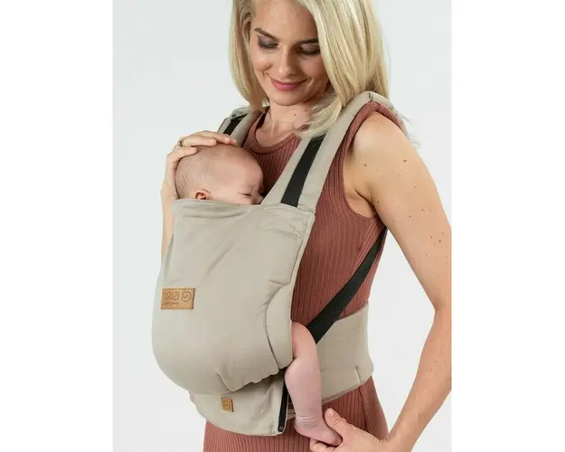 Marsupiu bebe, Isara, Quick Full Buckle Caffe Latte