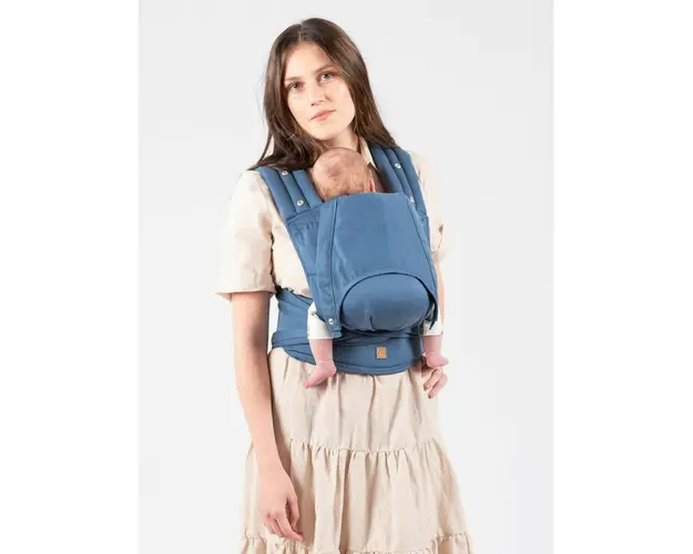 Marsupiu bebe, Isara, Quick Half Buckle Bluestone