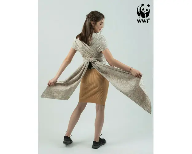 Marsupiu bebe, Isara, QuickTie Majestic Ivory Forest