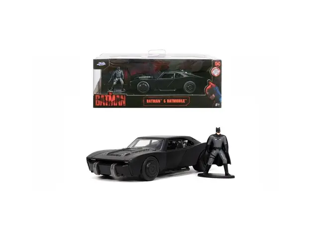Simba - JADA BATMAN MASINUTA DIN METAL BATMOBILE 2022 SCARA 1:32