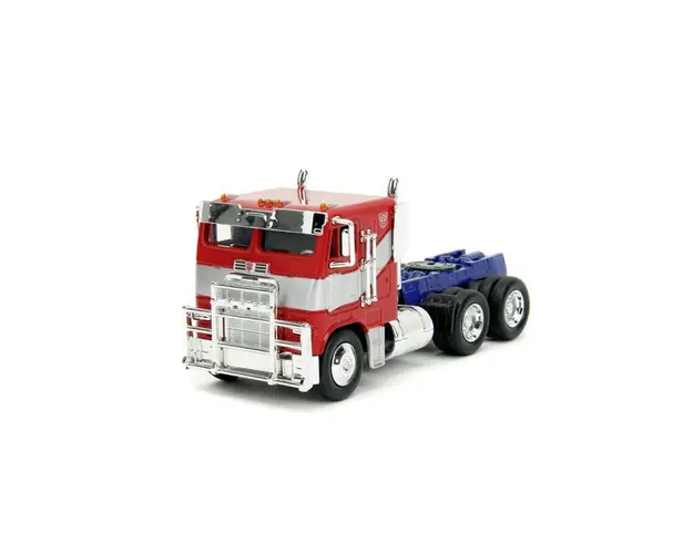 JADA TRANSFORMERS CAMION METALIC OPTIMUS PRIME 1:32