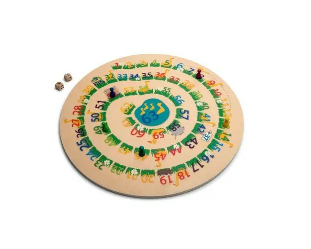 BS Toys - Set de jocuri Ludo (Nu te supara frate!) , Goose, Tock