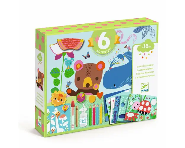 Joc creativ 6 activitati, Djeco