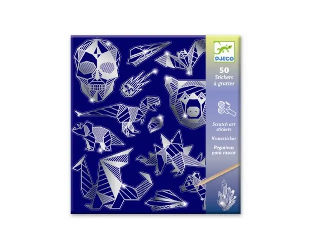 Djeco - Joc creativ de razuit planse metalice