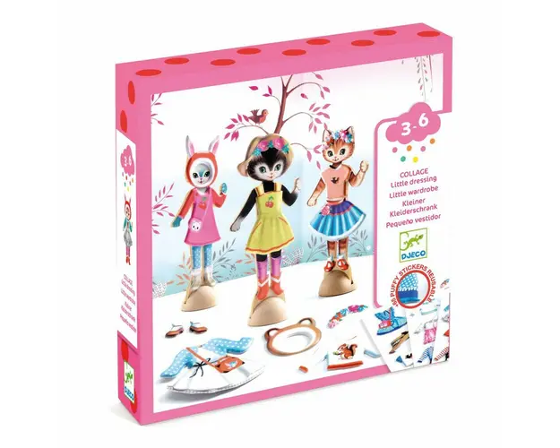 Joc creativ Mica garderoba, Djeco
