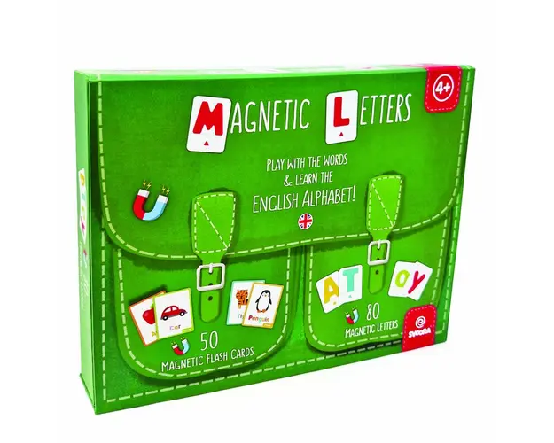 Joc cu litere magnetice Invata alfabetul
