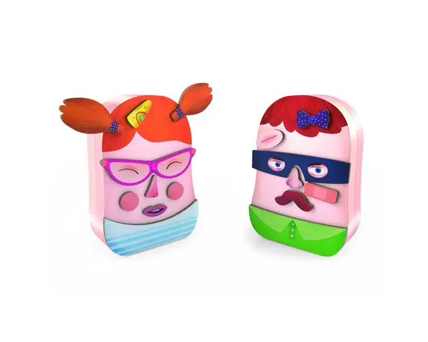 Djeco - Joc cu magnet Portraito