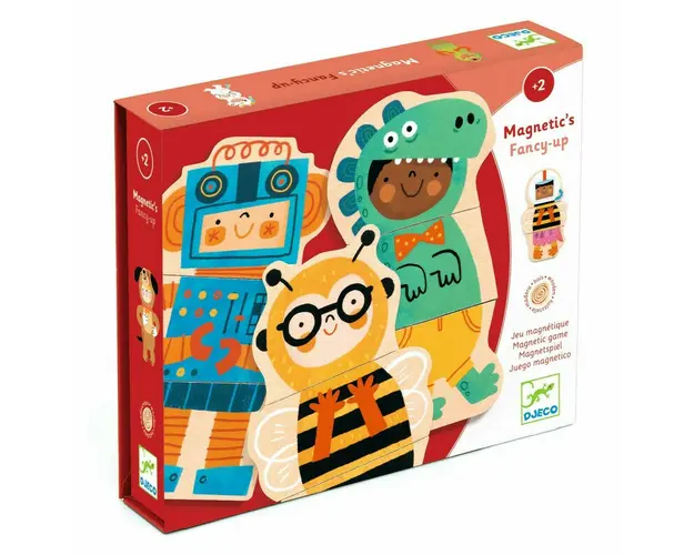 Djeco - Joc cu magneti Animale costumate